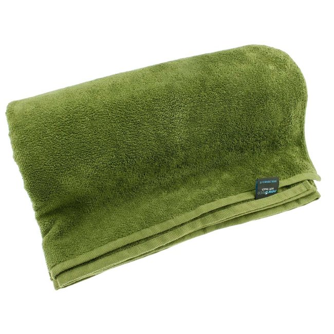 2 persoons strandlaken mosgroen