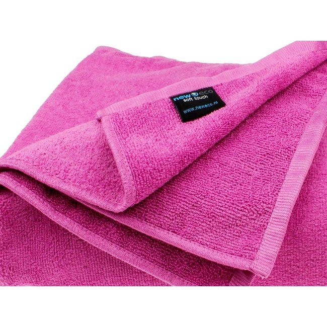 2 persoons strandlaken roze 160x220 cm