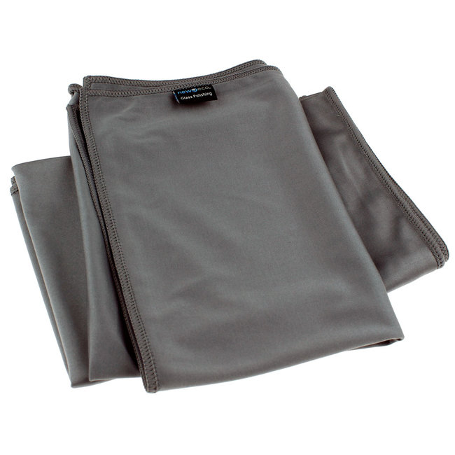 Microvezel glasdoek Silky donkergrijs