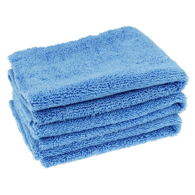 Microvezeldoek waxy blauw