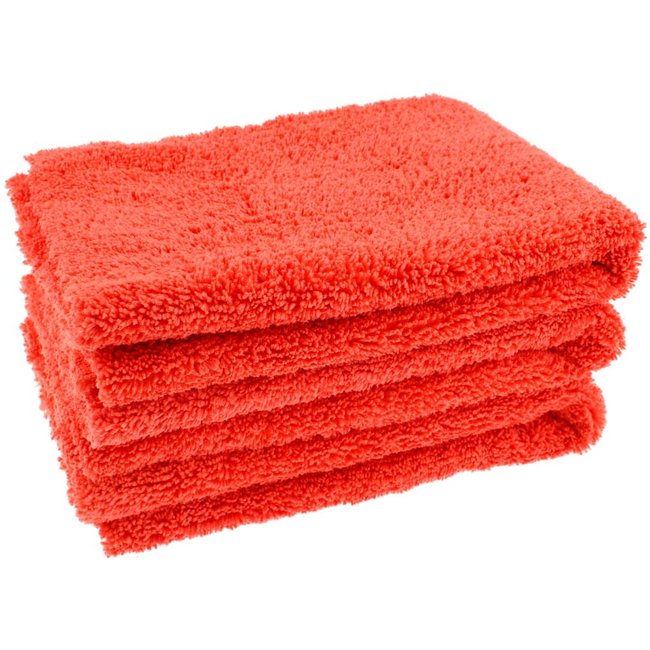 Microvezeldoek waxy briljantrood