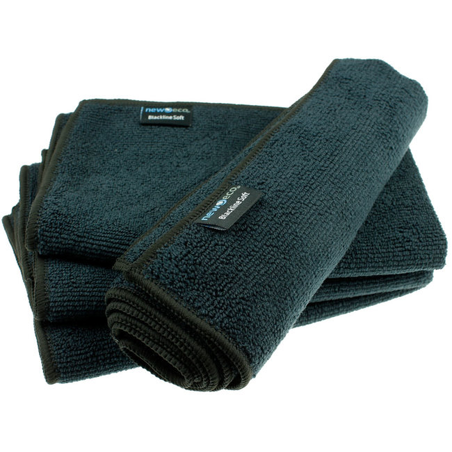 10-pak Microvezeldoeken soft zwart