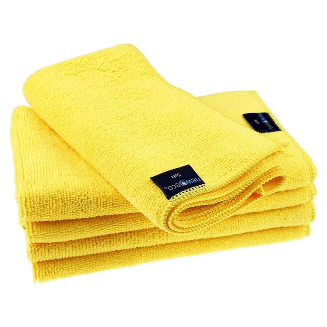 Microvezeldoek soft geel