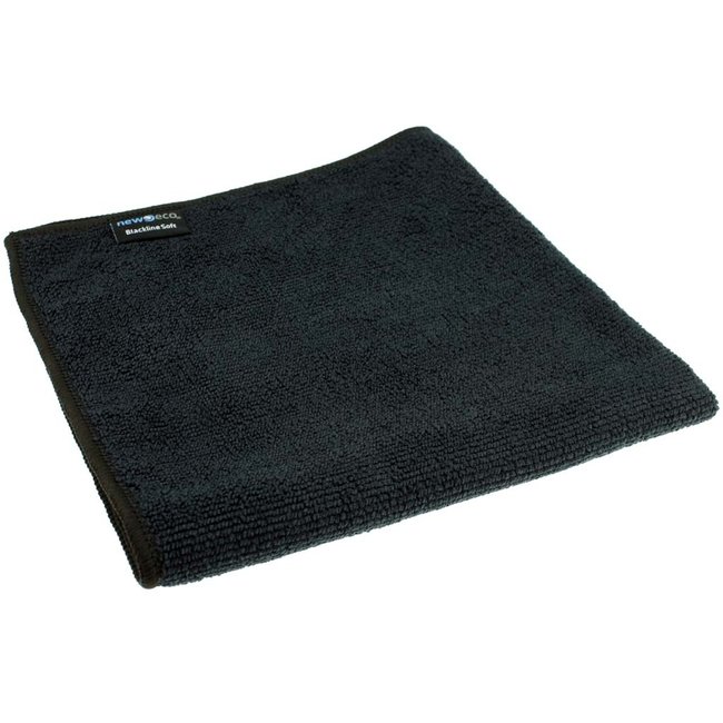 Microvezeldoek  soft zwart
