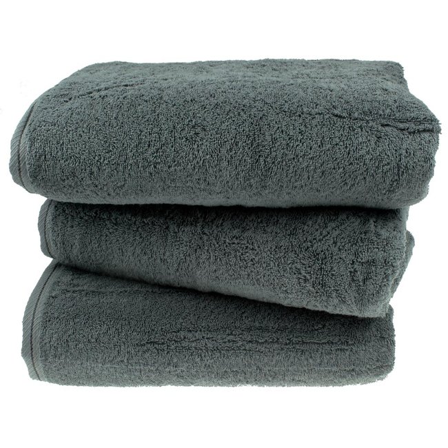 Organic sauna handdoek 80x200 cm antraciet