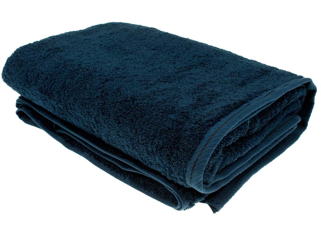 Utopia Towels - 2er Pack Saunatücher 80x200 Cm Saunahandtuch 100 Baumwolle Mit Aufhaengeschlaufe, Grosse Badetuecher, Saugfaehige Xxl Handtuecher (marineblau) 4750743384