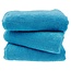 Sauna handdoek aqua blauw 80x200 cm