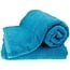 Organic sauna handdoek 80x200 cm aqua blauw