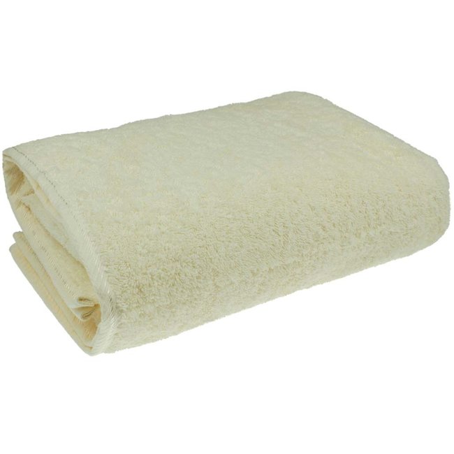 Organic sauna handdoek 80x200 cm crème