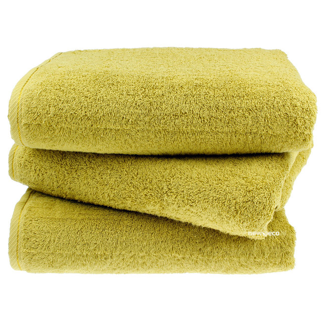 Organic sauna handdoek 80x200 cm olijf