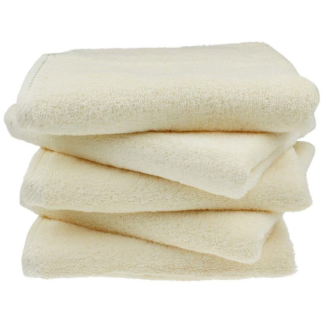 Organic handdoek 50x100 cm crème