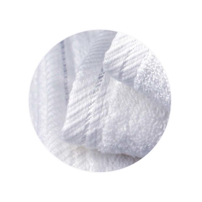 Organic gastendoek 40x50 cm wit