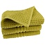 Organic hotel badmat jacquard 50x70 cm olijf
