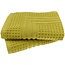 Organic hotel badmat jacquard 50x70 cm olijf