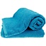 Organic badhanddoek 100x150 cm aqua blauw