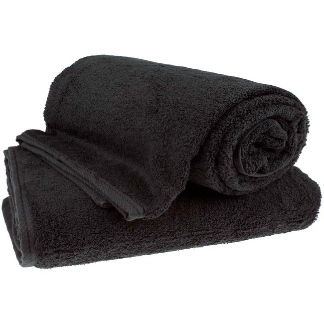 Organic badhanddoek 100x150 cm zwart