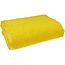Organic badhanddoek 100x150 cm geel