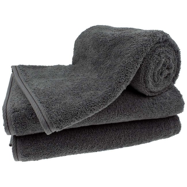 Organic douchelaken 70x140 cm antraciet