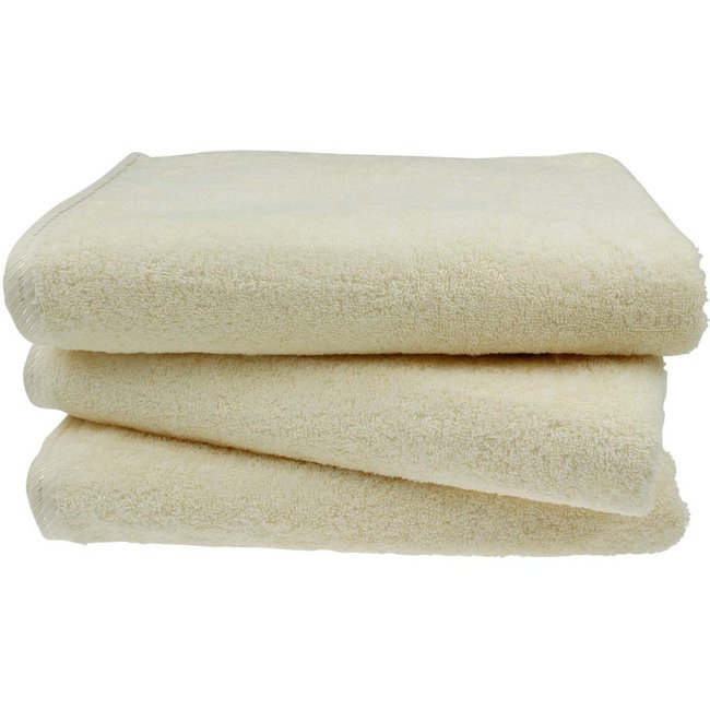 Organic douchelaken 70x140 cm crème