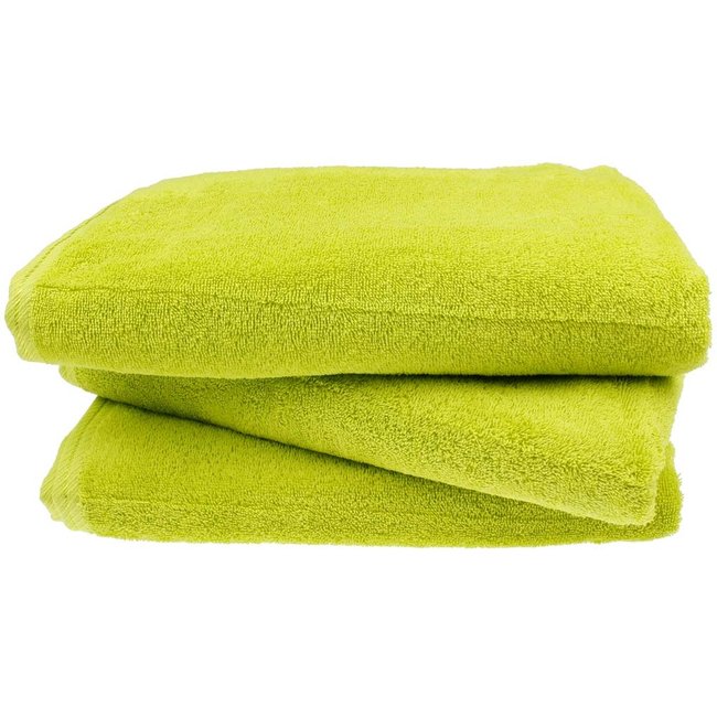 Organic douchelaken 70x140 cm kiwi groen