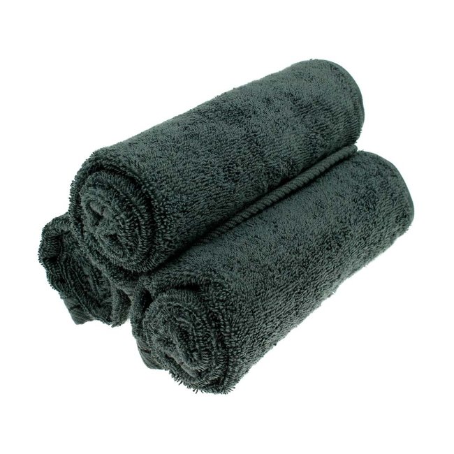 Organic gastendoekje 40x50 cm antraciet