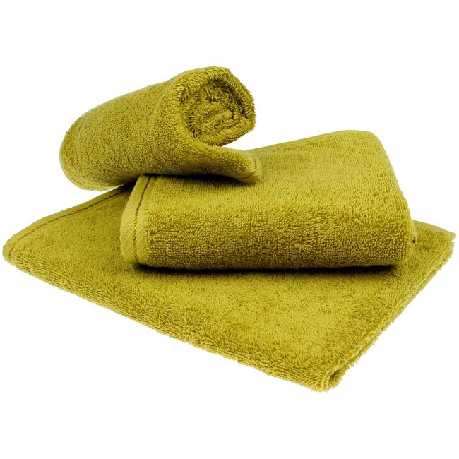 Organic gastendoekje 40x50 cm olijf