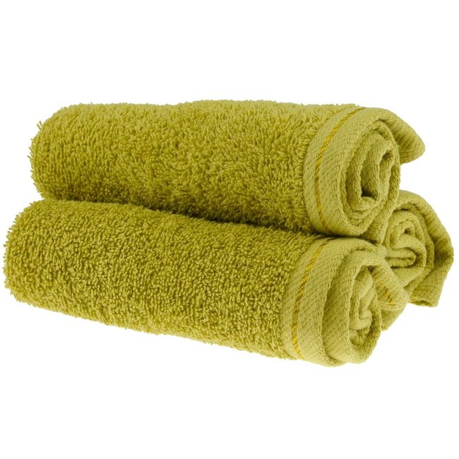 Organic waslap 30x30 cm olijf