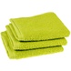 Neweco® Waslap kiwi groen 30x30 cm van zuiver katoen Neweco® Waslap kiwi groen 30x30 cm van zuiver katoen