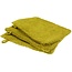 Organic washandje 16x22 cm olijf