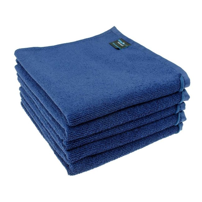 Microvezel kappershanddoeken Marineblauw