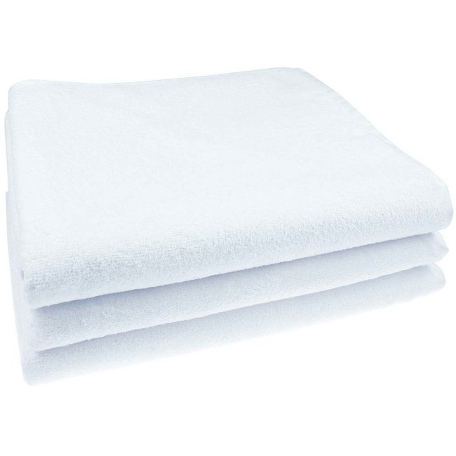 Massage handdoek xxl 100x220 wit