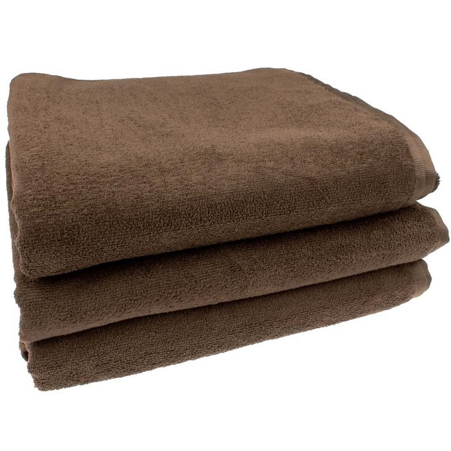 Massagehanddoek chocoladebruin xxl 100x220 cm
