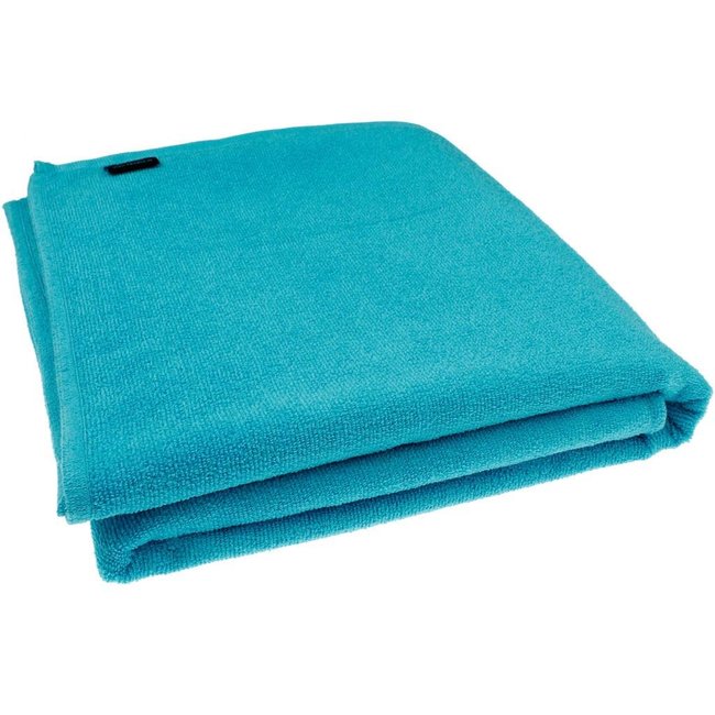 Massage handdoek turquoise xxl 100x220