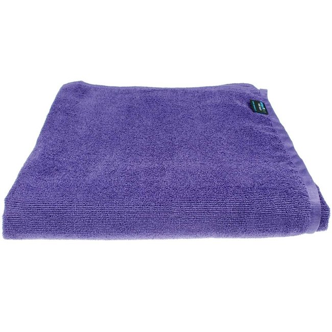 Massage handdoek xxl 100x220 cm paars