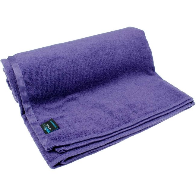 Massage handdoek xxl 100x220 cm paars