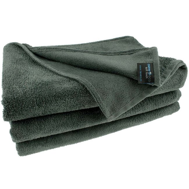 Massage handdoek 70x140 cm antraciet