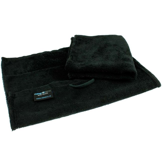 Microvezel kompresdoek zwart 30x50 cm