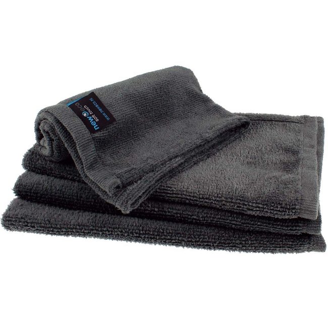 Microvezel kompresdoek antraciet 30x50 cm