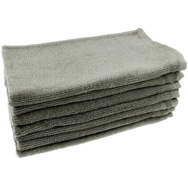 Microvezel kompresdoek grijs 30x50 cm