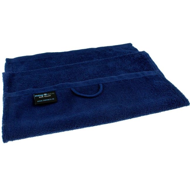 Microvezel kompresdoek Marineblauw 30x50 cm