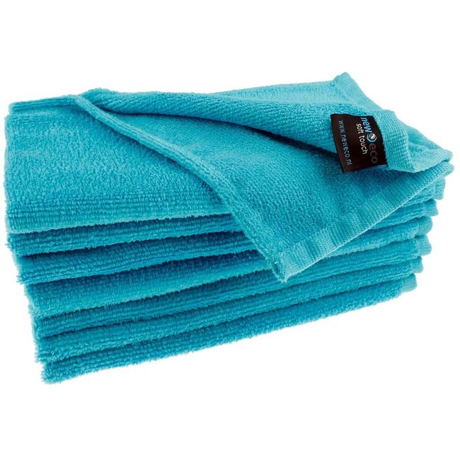Microvezel kompresdoek turquoise 30x50 cm