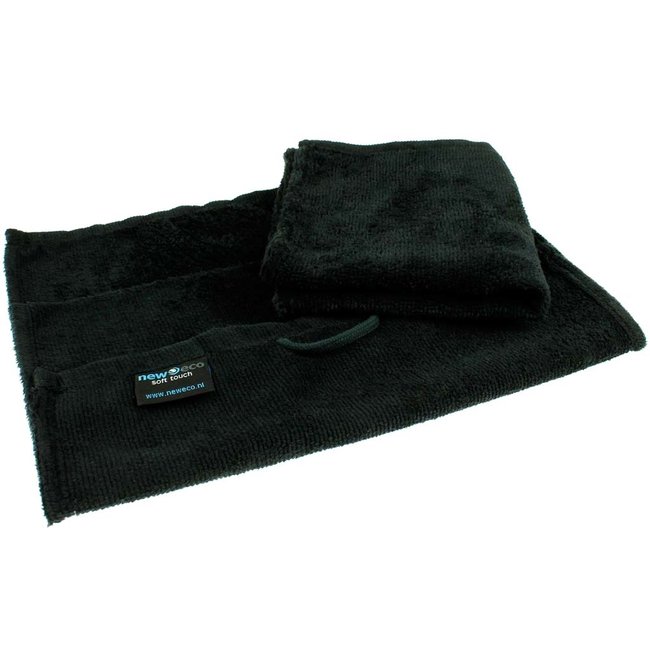 Microvezel gastendoekjes zwart