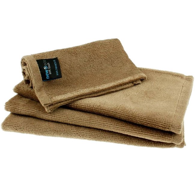 Microvezel gastendoekjes walnoot