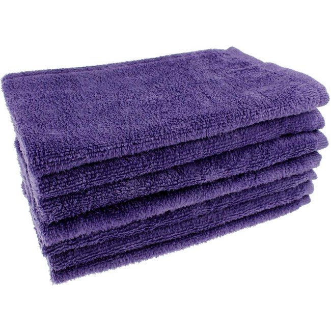 Microvezel gastendoekjes paars