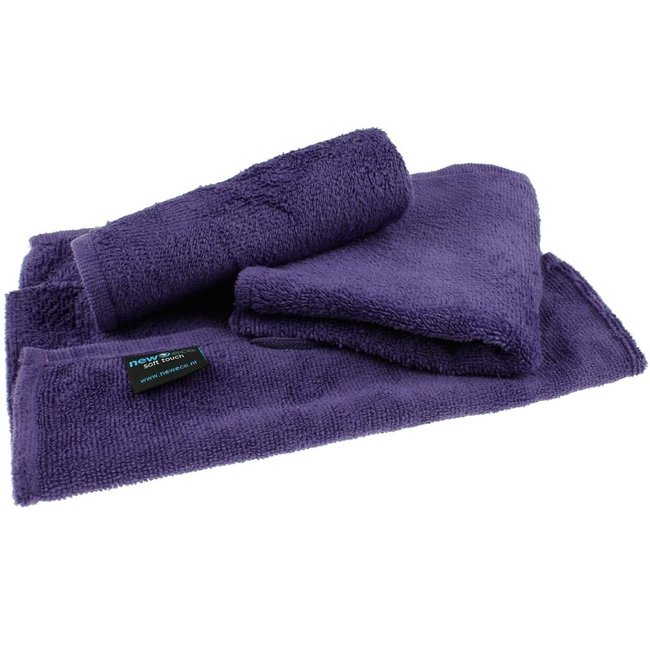 Microvezel gastendoekjes paars