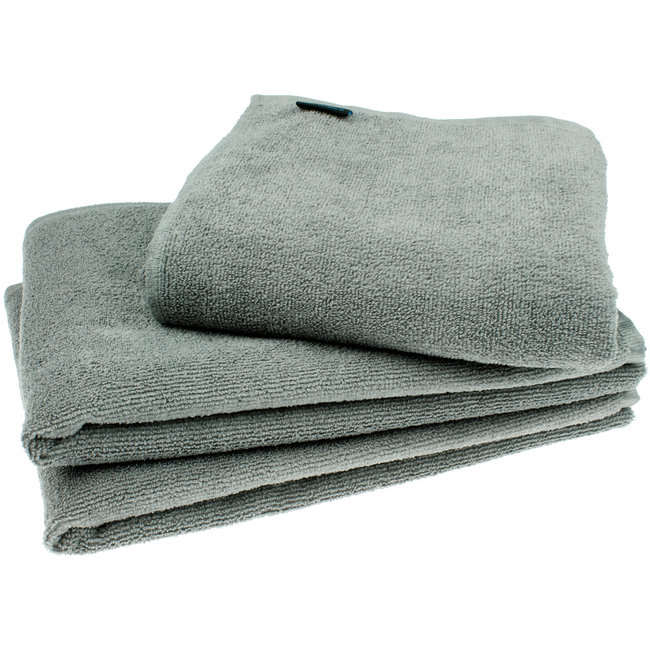 Microvezel douchelaken grijs