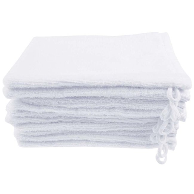 Microvezel washandje wit