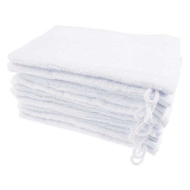 Microvezel washandje wit