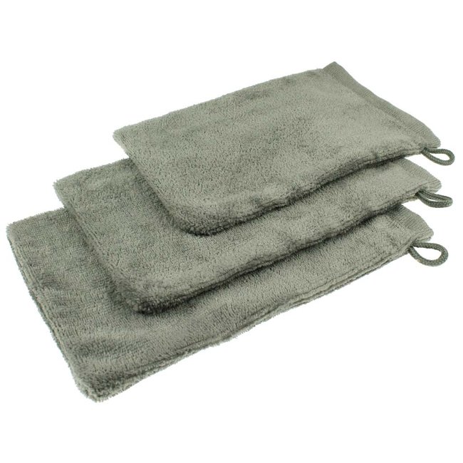 Microvezel washandje grijs