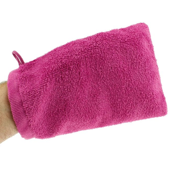 Microvezel washandje roze